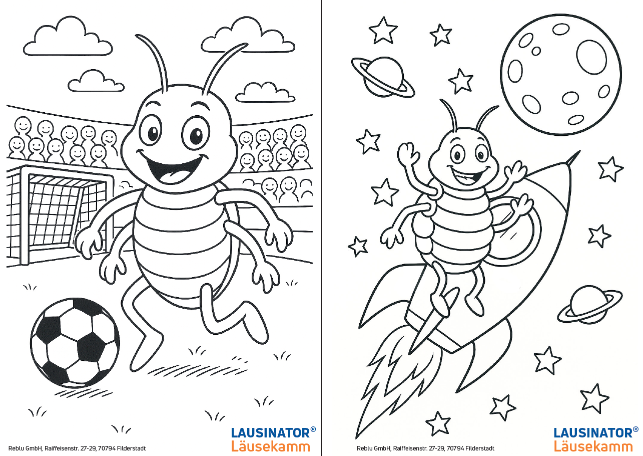 Lausinator Ausmalbild
