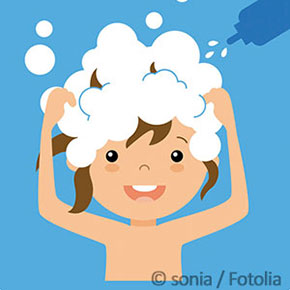 haare waschen laeusekamm